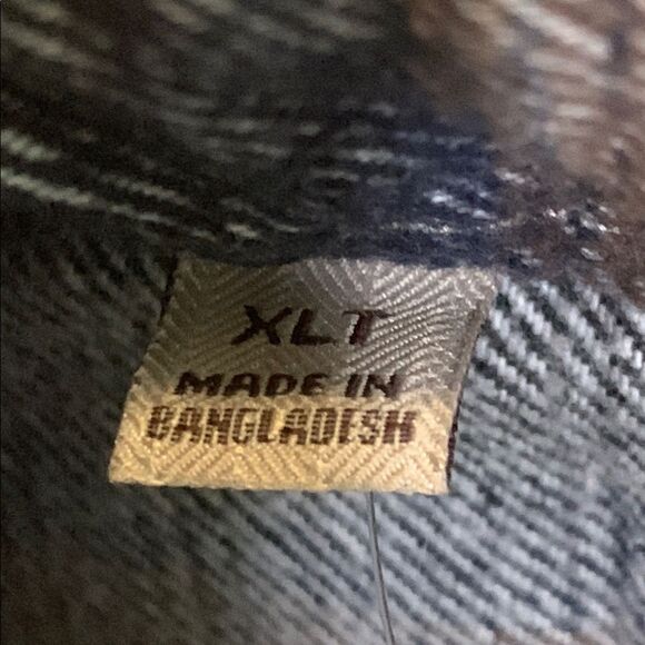 JACHS, Men's Black and Gray Plaid Shirt, NWT - Picture 3 of 10